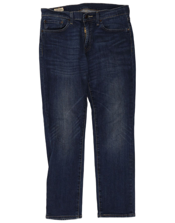 Levi's Uomo 511 Slim Jeans W32 L30 Cotone Blu