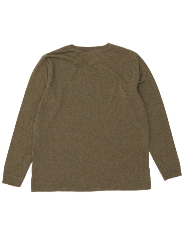 Carhartt Donna Loose Fit Graphic Top manica lunga US 12/14 Large Khaki
