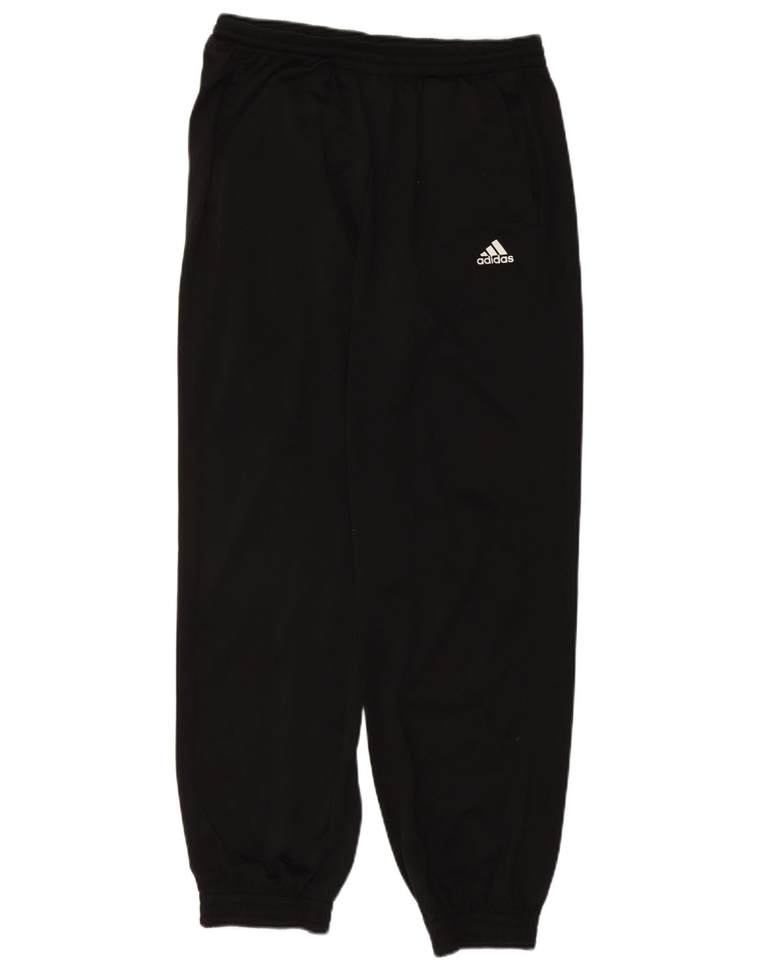 Pantaloni da tuta da uomo Adidas Joggers medio poliestere nero