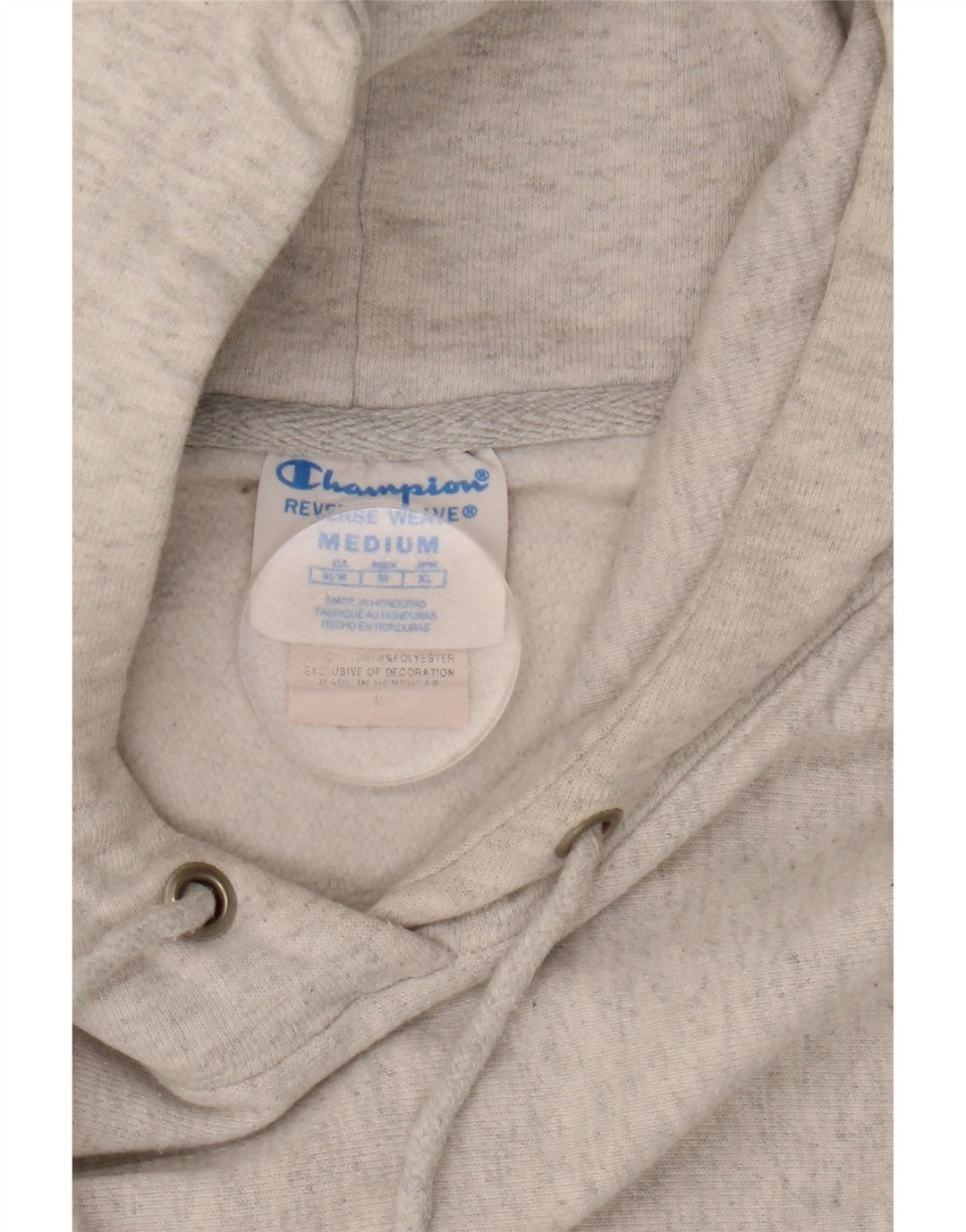 Maglione con cappuccio da donna Champion UK 14 Cotone grigio medio
