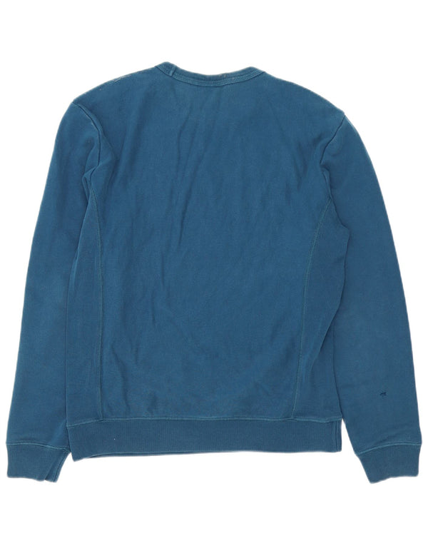 Felpa da uomo Champion Small in cotone blu