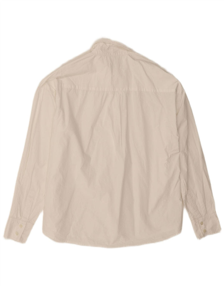 Camicia Oversize Donna Trussardi IT 38 XS Cotone Bianco