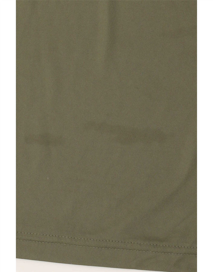 T-shirt Adidas Aeroready da uomo piccola in poliestere kaki