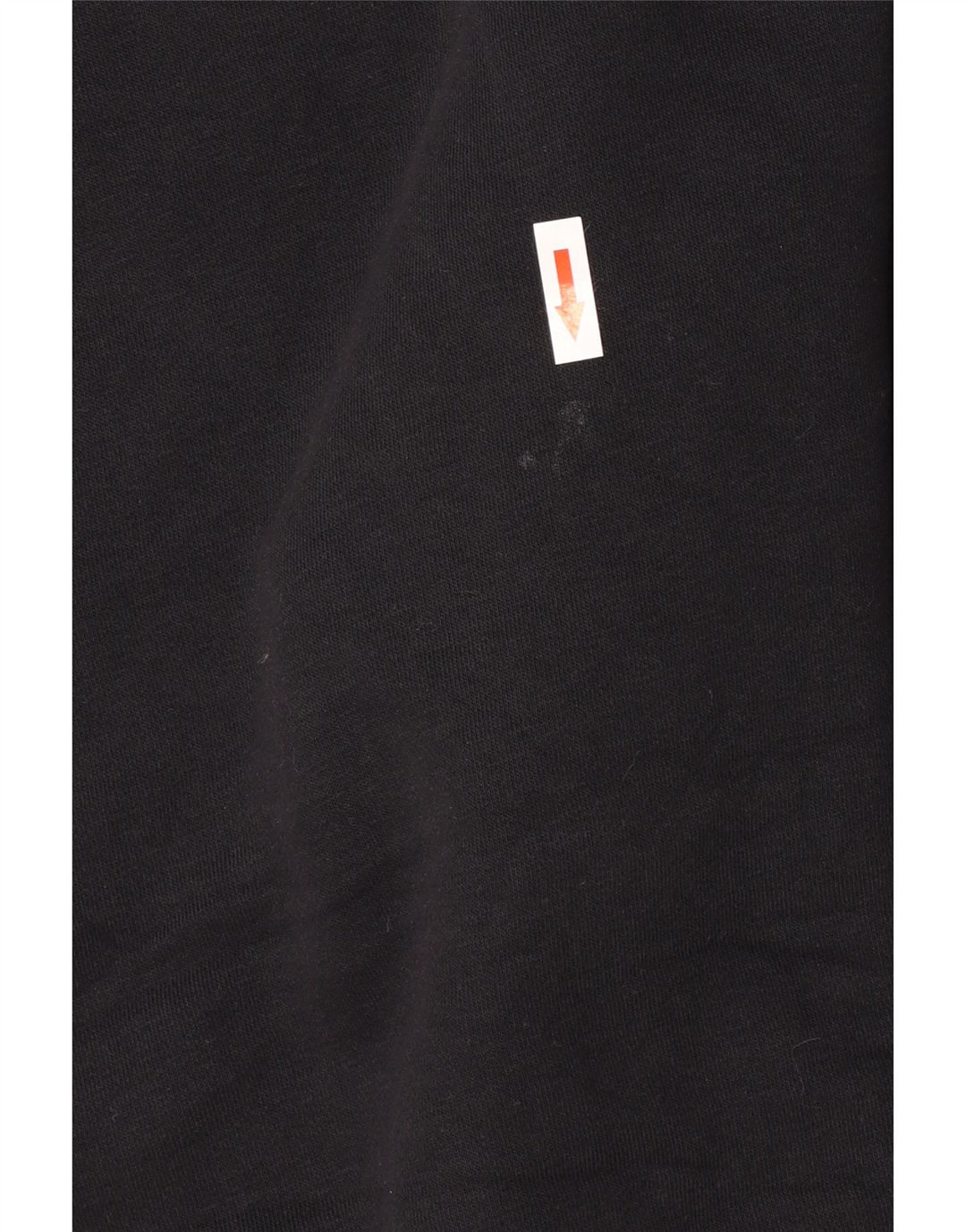 Felpa Nike da uomo dal taglio ampio, piccola, in cotone nero