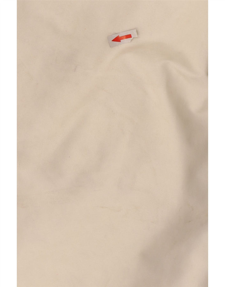 Giacca imbottita con cappuccio da uomo Woolrich UK 36 piccola in nylon bianco