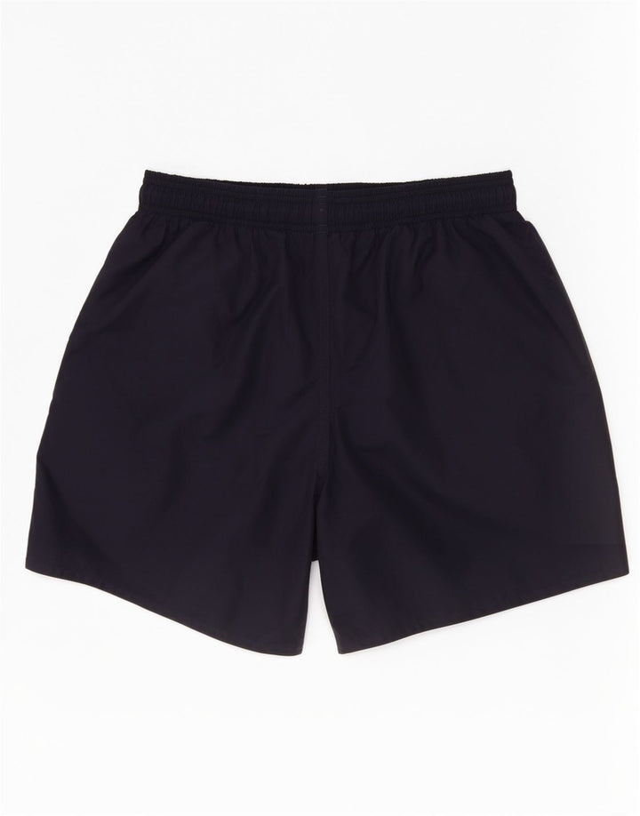 Pantaloncini sportivi da uomo Adidas medi sportivi in poliestere nero