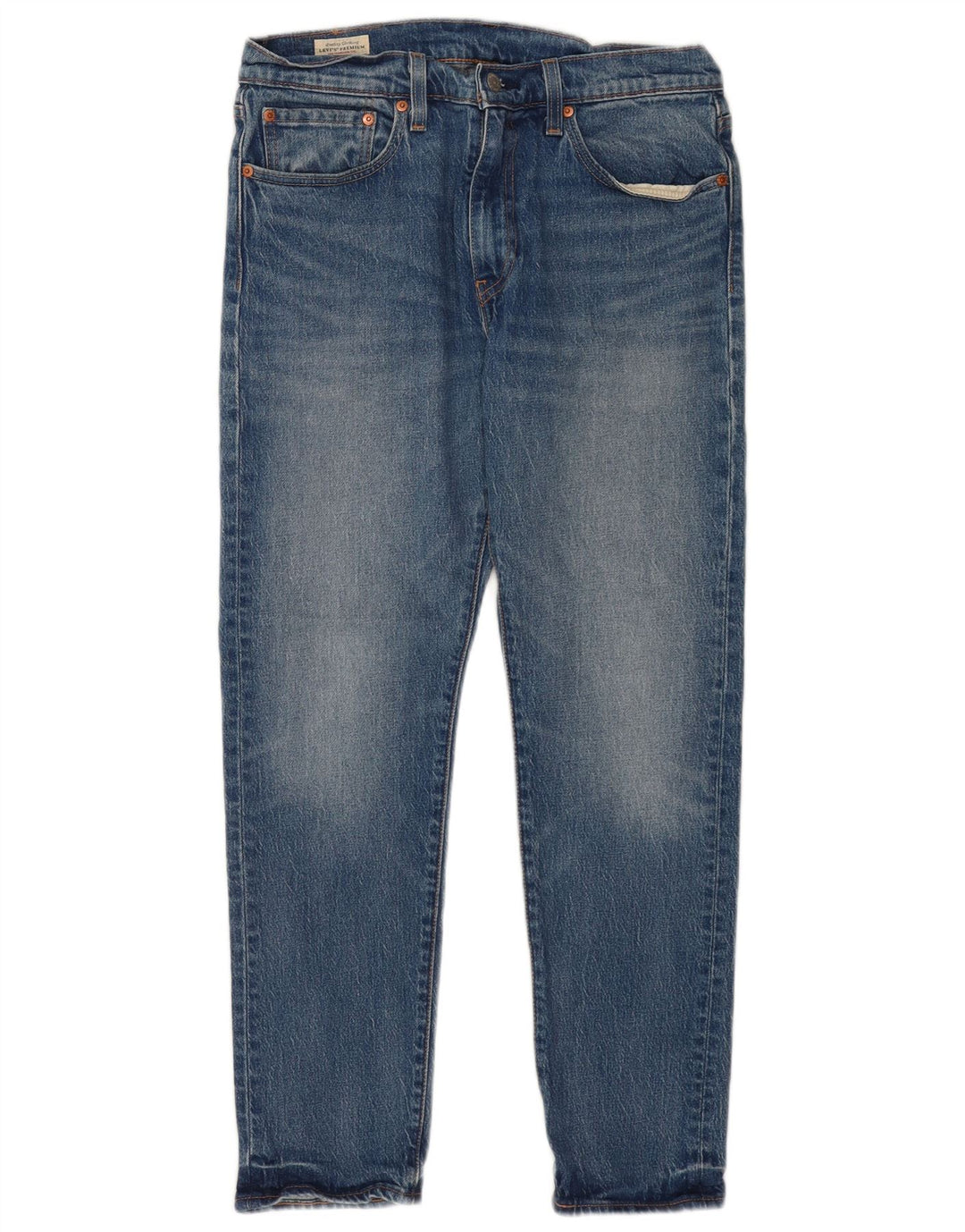 Jeans Levi's Uomo 512 Slim Tapered W32 L30 Cotone Blu