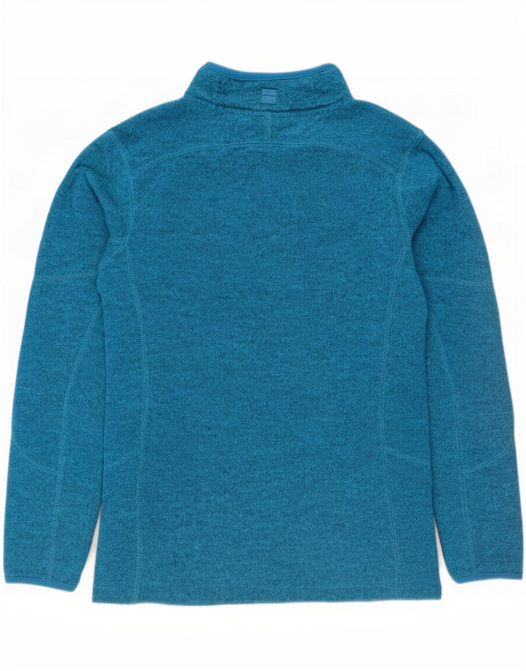 Felpa da donna con collo abbottonato Mountain Warehouse UK 12 Blu medio