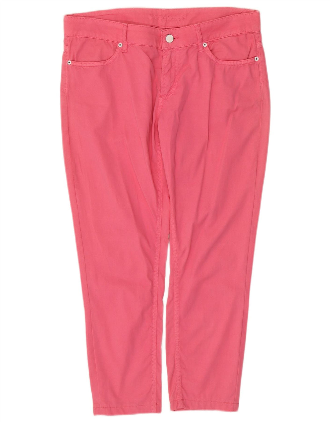 Pantaloni cropped slim da donna ESCADA EU 38 Medium W34 L24 Cotone rosa