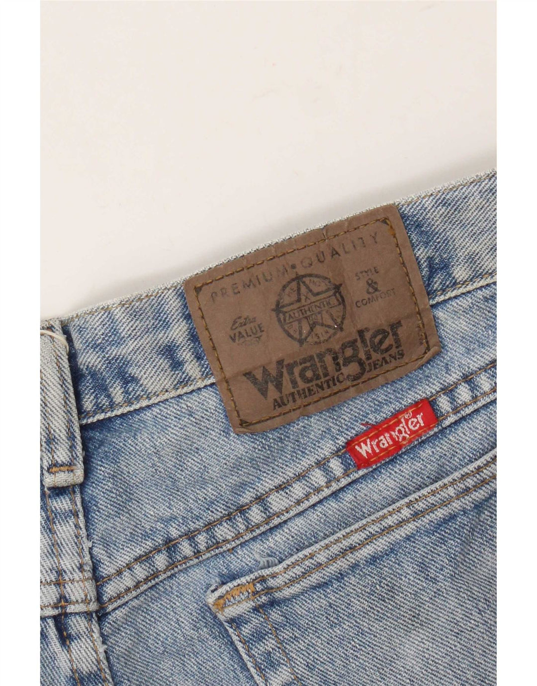 Jeans dritti da uomo Wrangler W28 L29 Blu