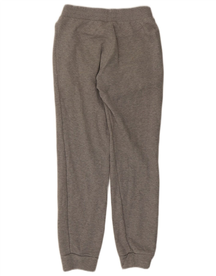 ADIDAS Mens Tracksuit Trousers Joggers Small Grey Cotton