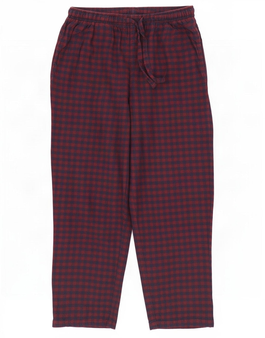 Pantaloni da tuta da notte da uomo Marks & Spencer grandi in cotone a quadretti rossi