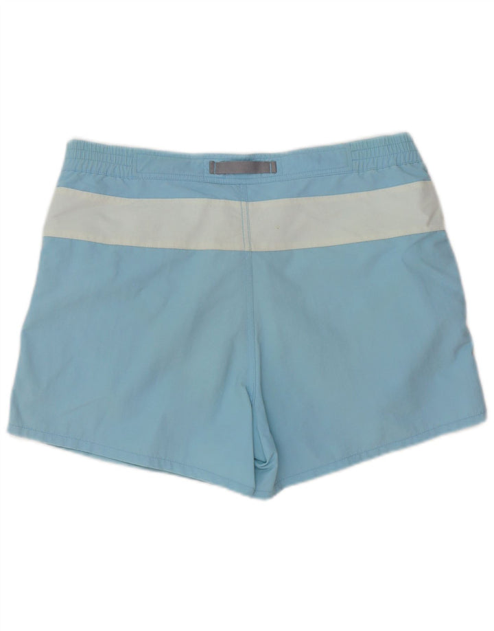 Pantaloncini da bagno grafici da uomo Murphy & Nye XL blu in poliammide color block