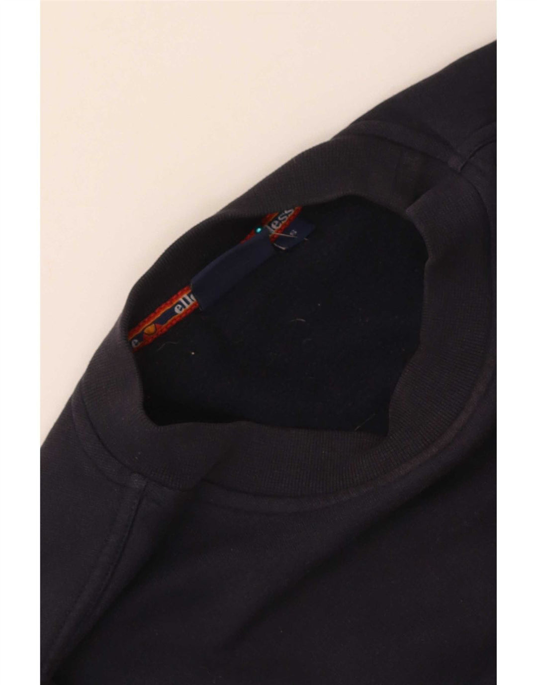 Felpa oversize con grafica da donna Ellesse, maglione UK 10, piccola, blu navy
