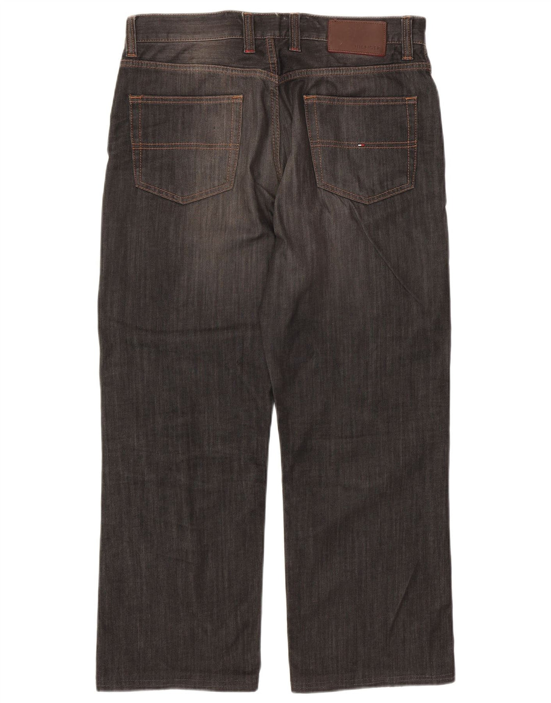 TOMMY HILFIGER Jeans dritti da uomo W31 L28 Cotone grigio