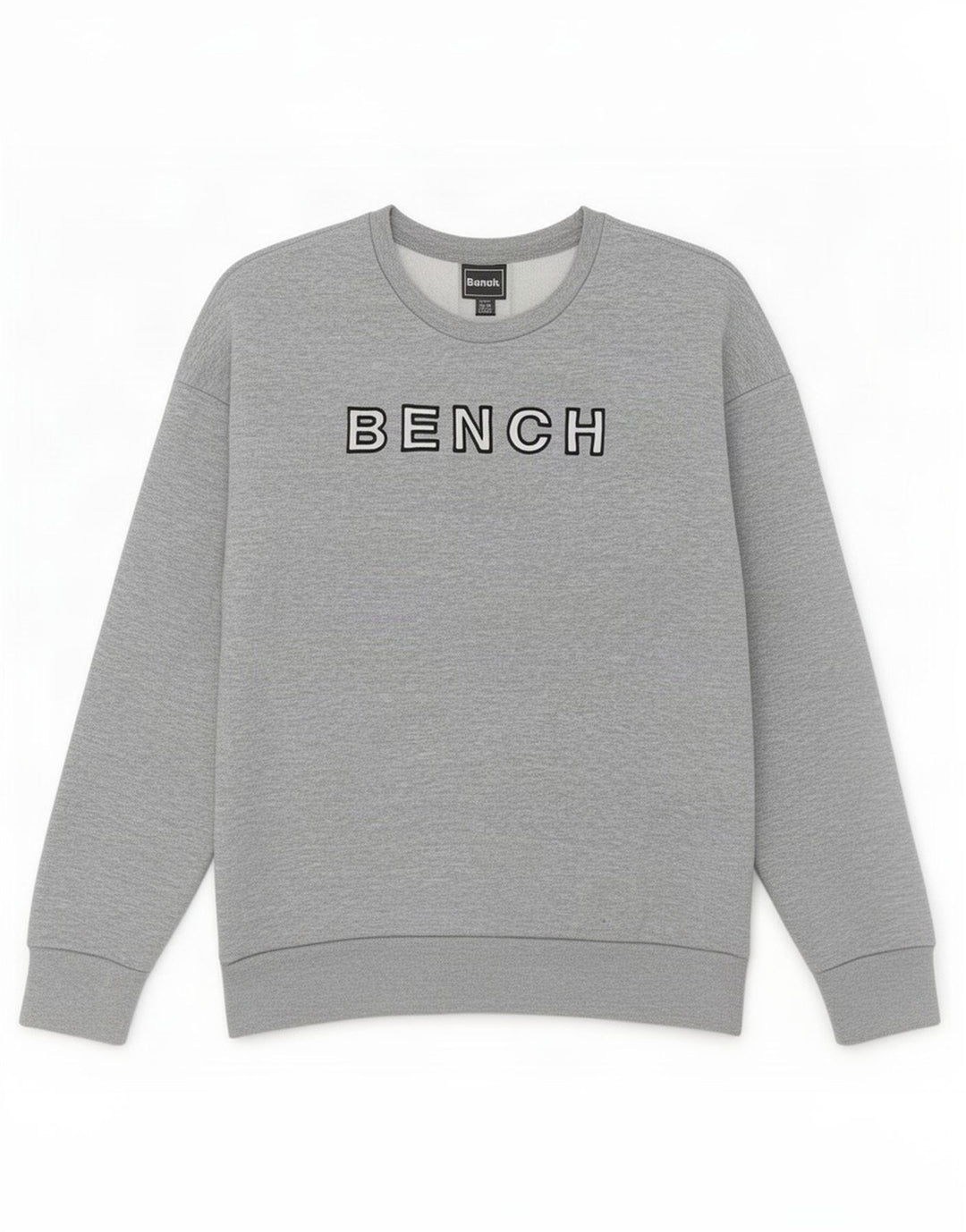 Felpa grafica da donna Bench UK 20 2XL Poliestere grigio