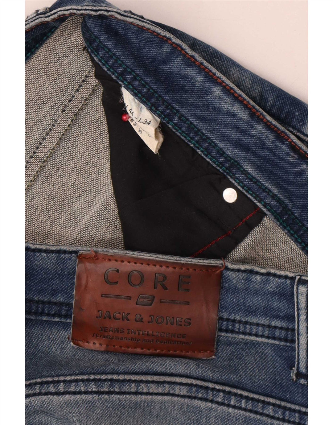 Jeans slim da uomo Jack & Jones W44 L31 Blu