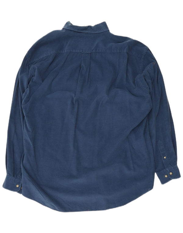 Camicia in velluto a coste da uomo Betty Barclay XL Blu Navy
