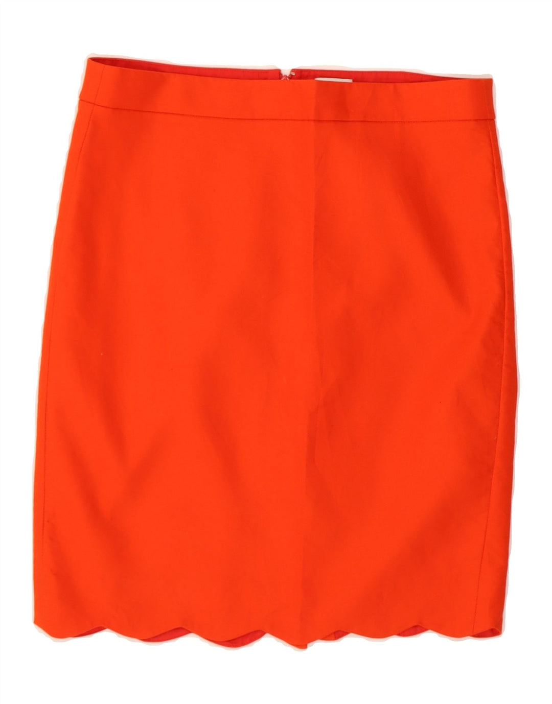 J. CREW Womens Pencil Skirt US 6 Medium W30  Orange Cotton Vintage J. Crew and Second-Hand J. Crew from Messina Hembry 