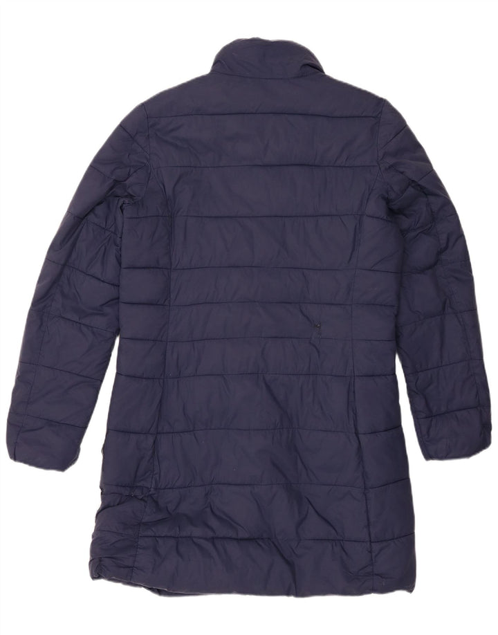 Cappotto imbottito da donna Lacoste taglia 38 medio blu navy in poliammide