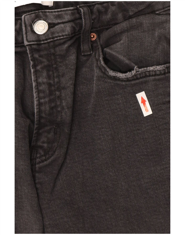 Jeans dritti da donna Zara EU 40 medio W30 L26 cotone grigio