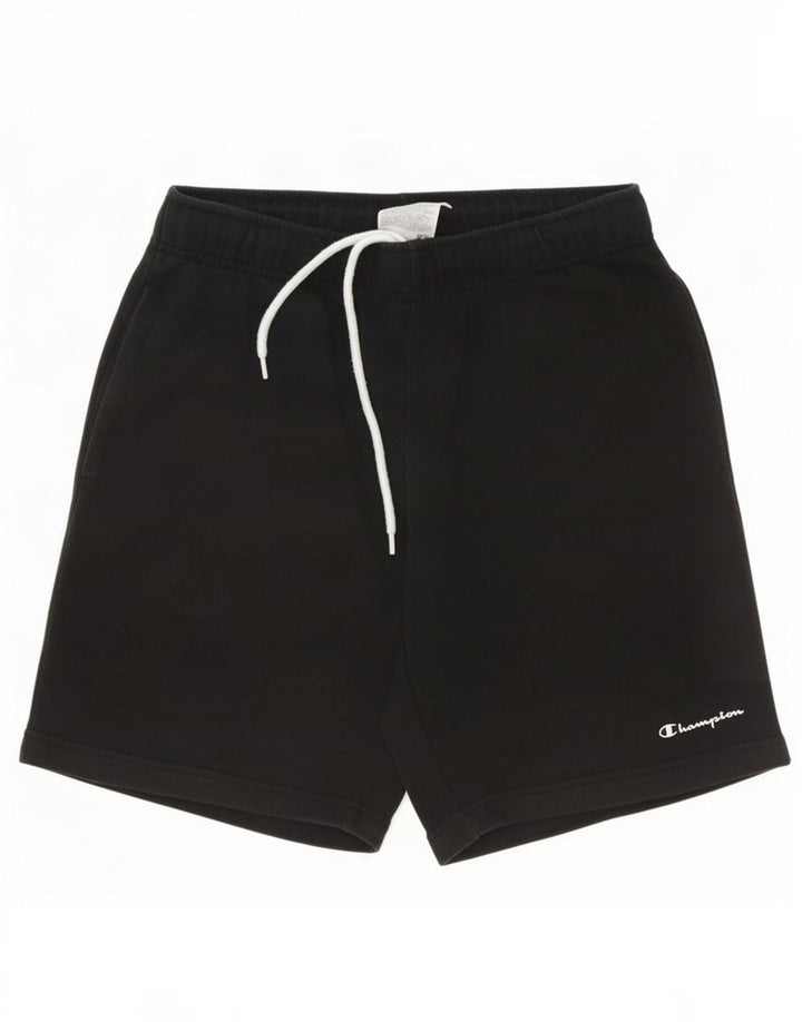 Pantaloncini sportivi da uomo Champion cotone medio nero