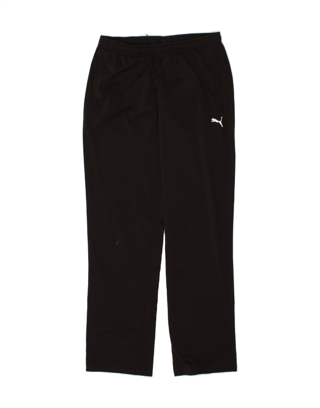 PUMA Mens Tracksuit Trousers Medium Black Polyester Vintage Puma and Second-Hand Puma from Messina Hembry 