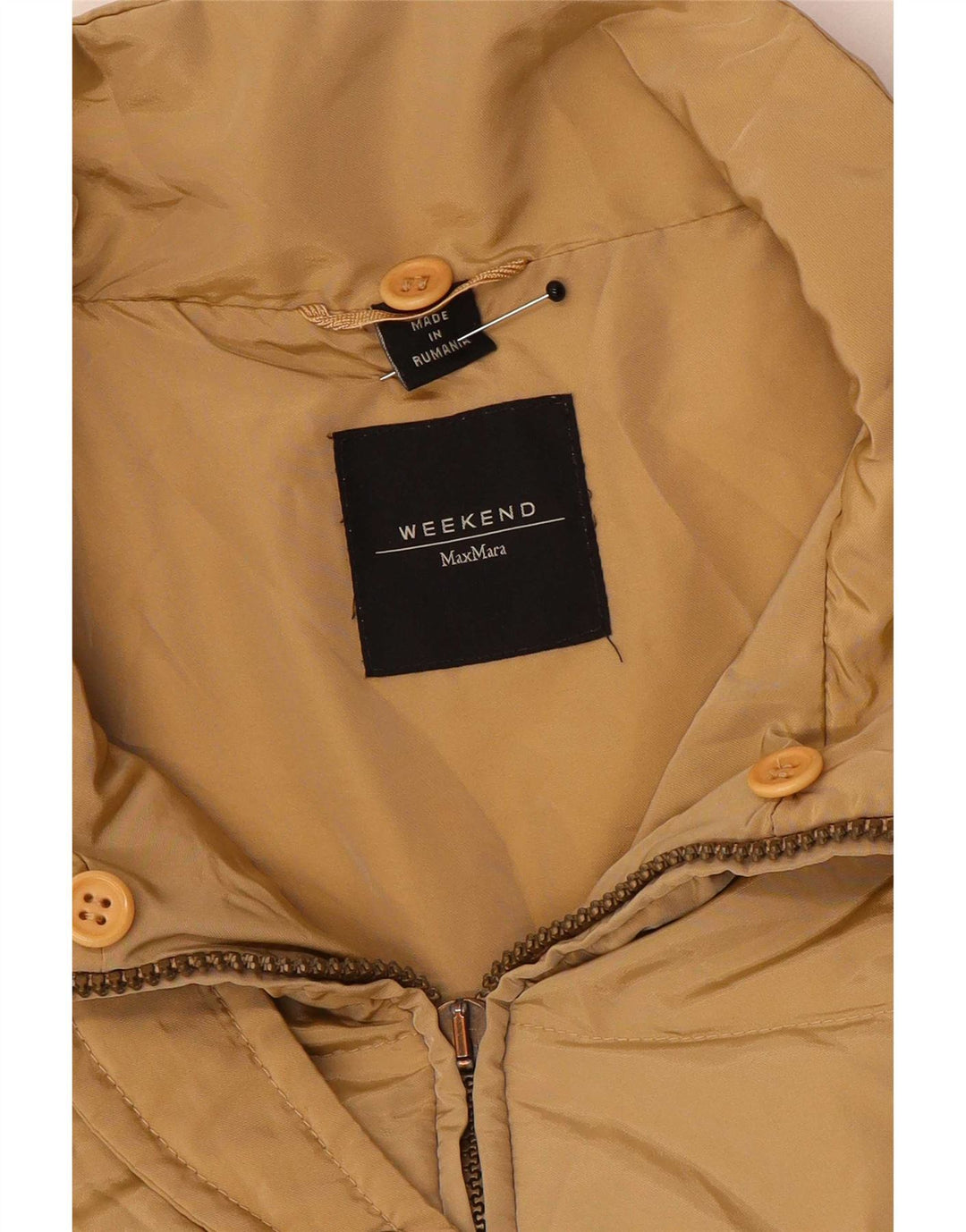 Giacca imbottita weekend da donna Max Mara UK 12 Beige medio