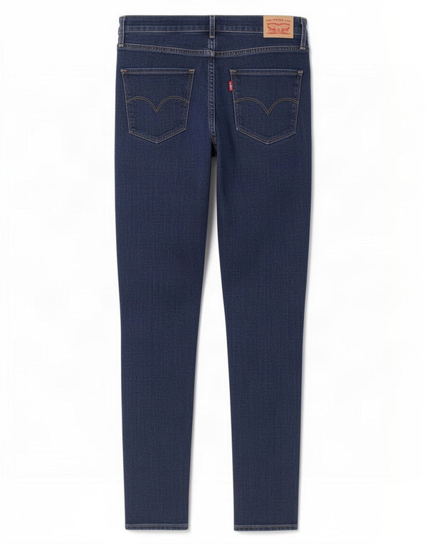 Jeans skinny a vita alta Levi's 721 da donna W30 L30 in cotone blu navy