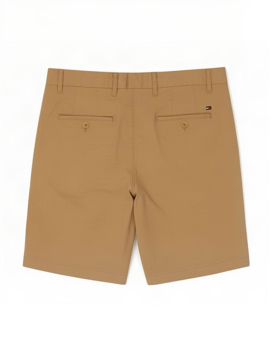 Pantaloncini chino da uomo Tommy Hilfiger W34 Large in cotone beige