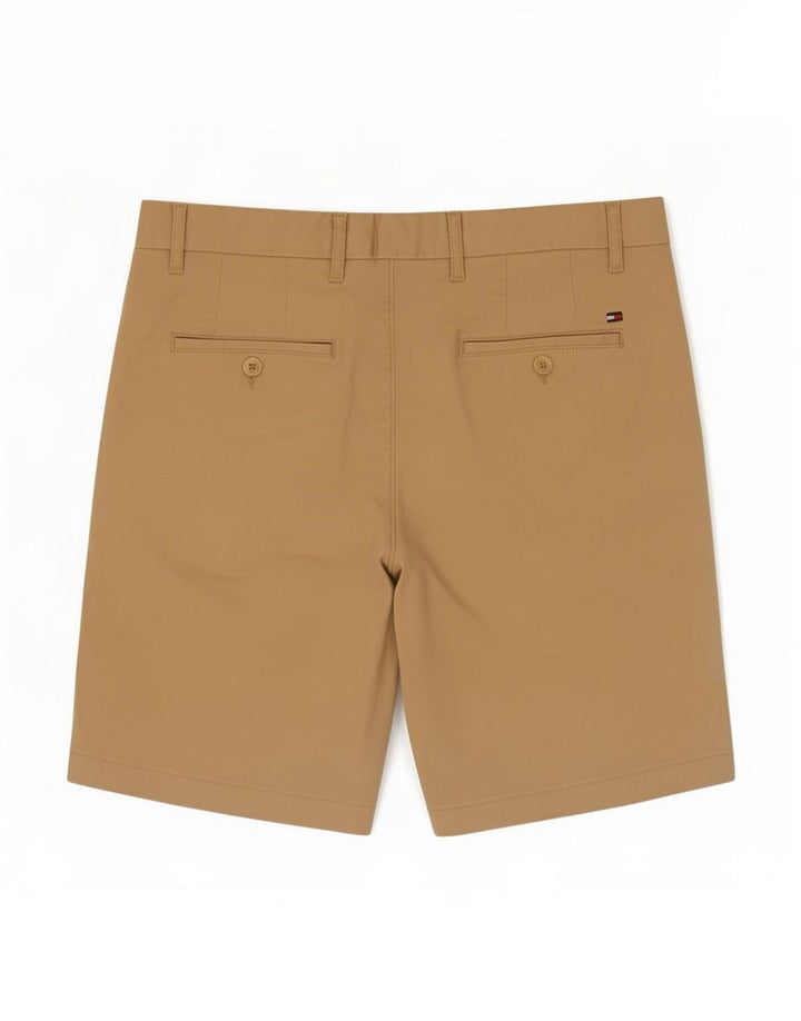 Pantaloncini chino da uomo Tommy Hilfiger W34 Large in cotone beige