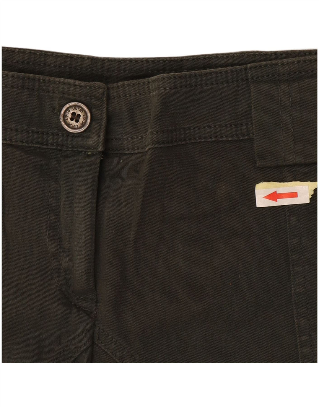 Pantaloni Caldi Donna Liu Jo IT 44 Medium W30 Cotone Verde