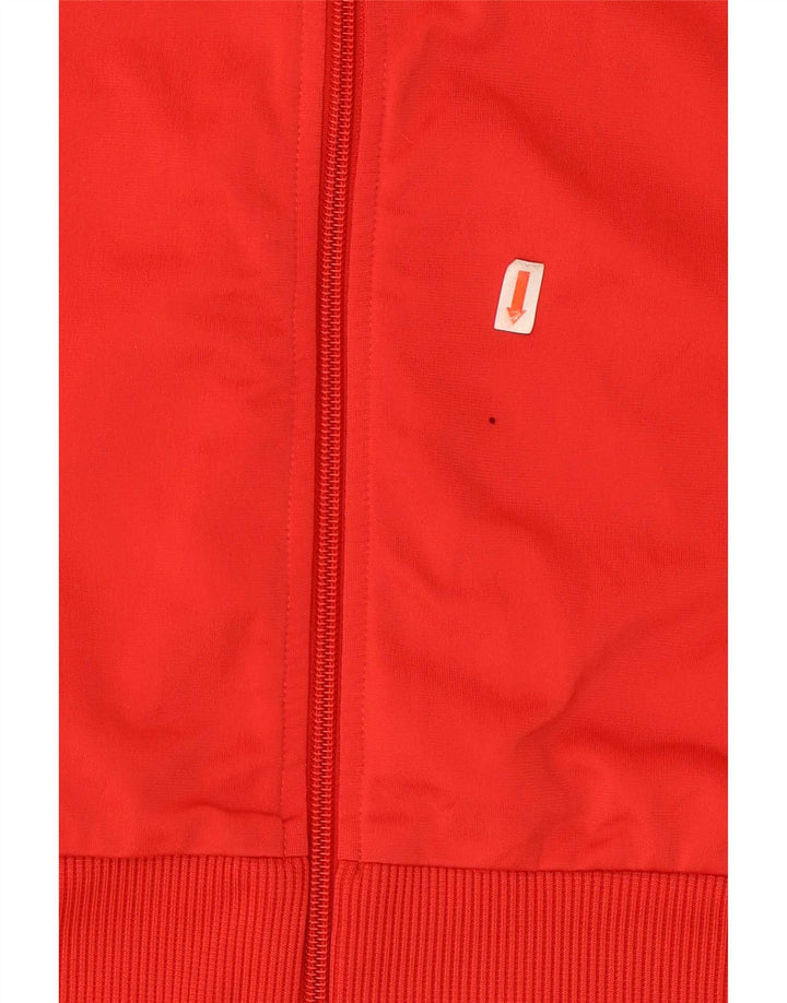 Giacca da tuta da uomo Puma Large rossa in poliestere color block