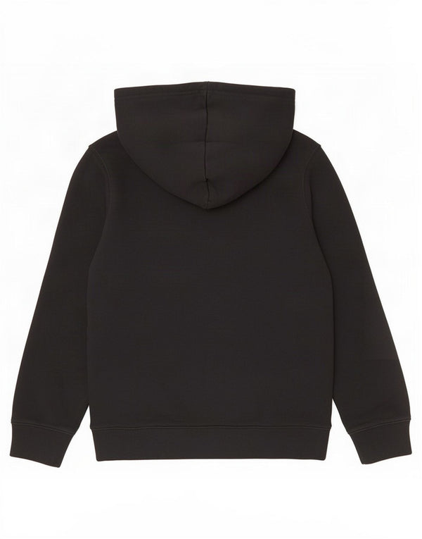 Felpa con cappuccio oversize grafica da donna Adidas UK 6 XS cotone nero