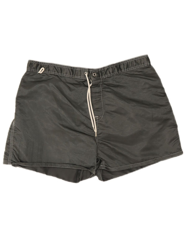 Sundek Mens Swimming Shorts Large  Grey Nylon
