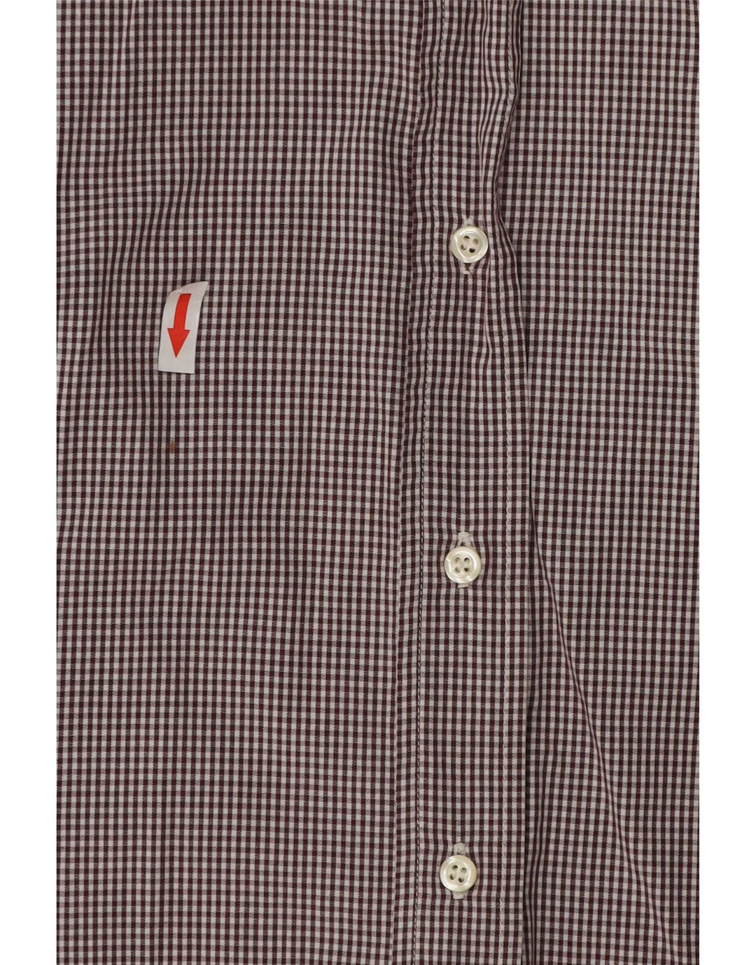 Camicia da donna Benetton UK 16 Large Marrone a quadretti