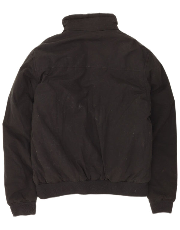 Giacca a vento ASICS da uomo UK 40 grande cotone nero