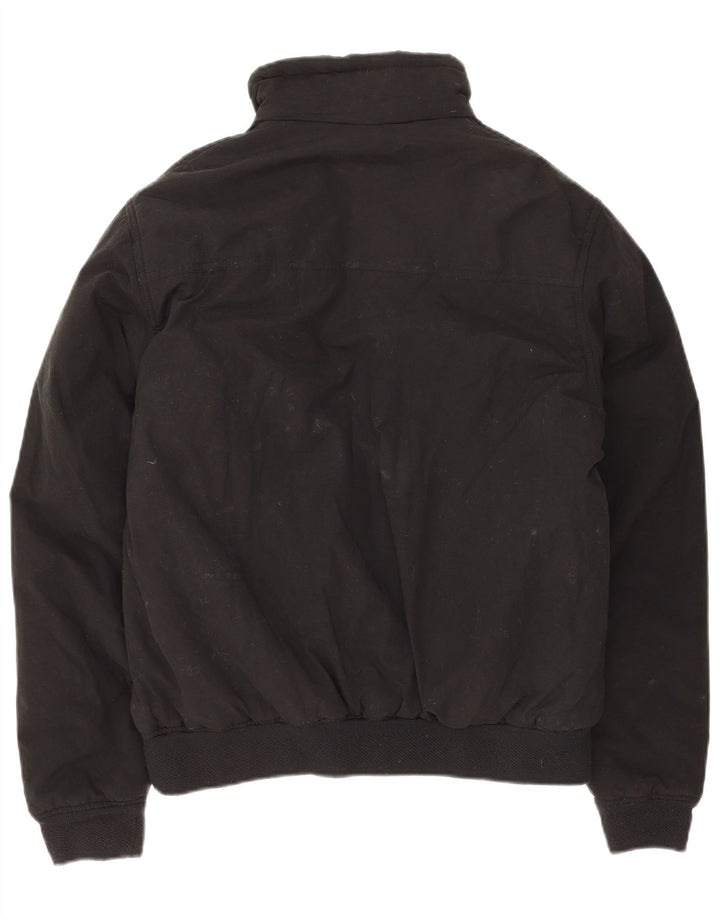 Giacca a vento ASICS da uomo UK 40 grande cotone nero