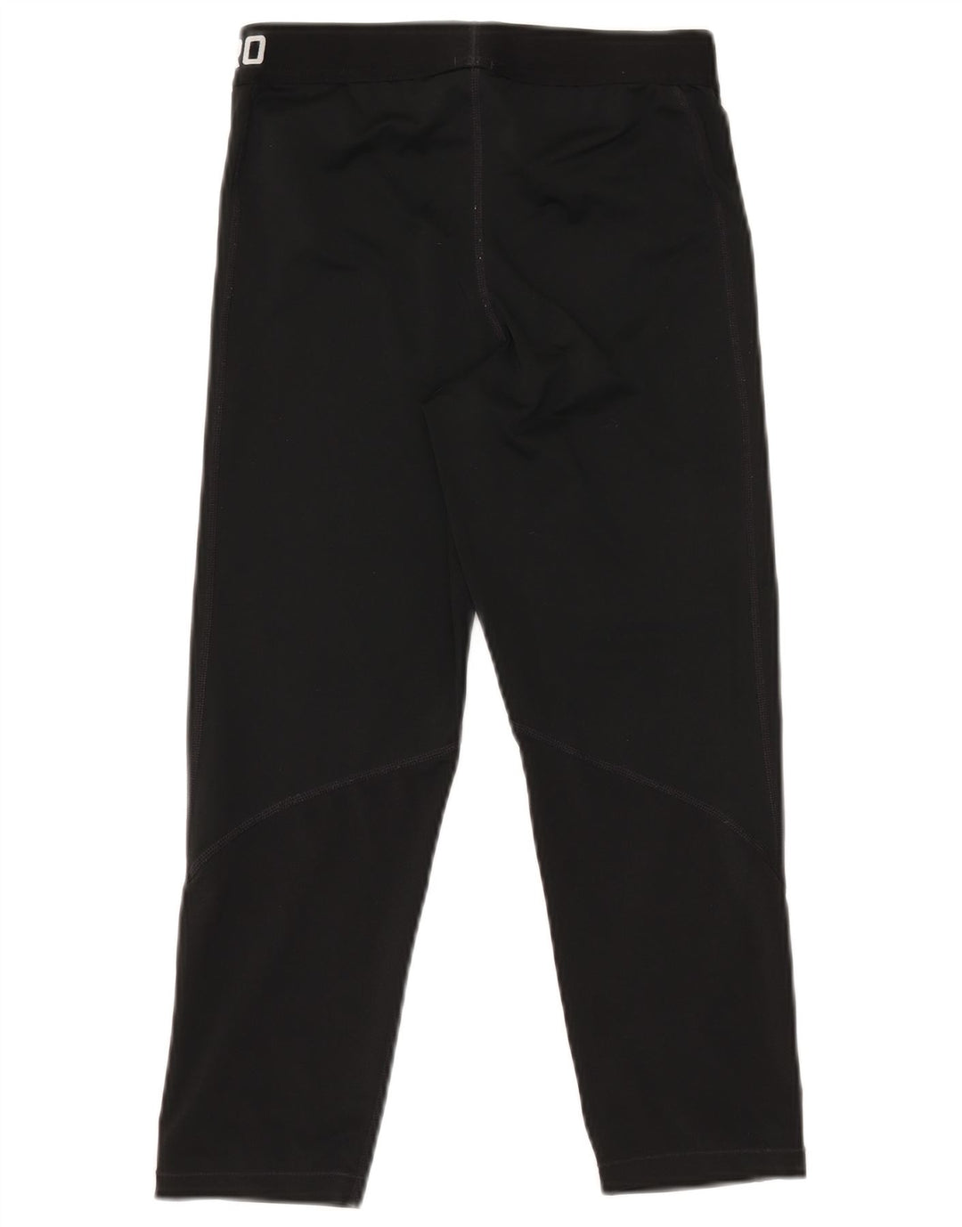 Leggings grafici NIKE Dri Fit da donna, poliestere nero medio