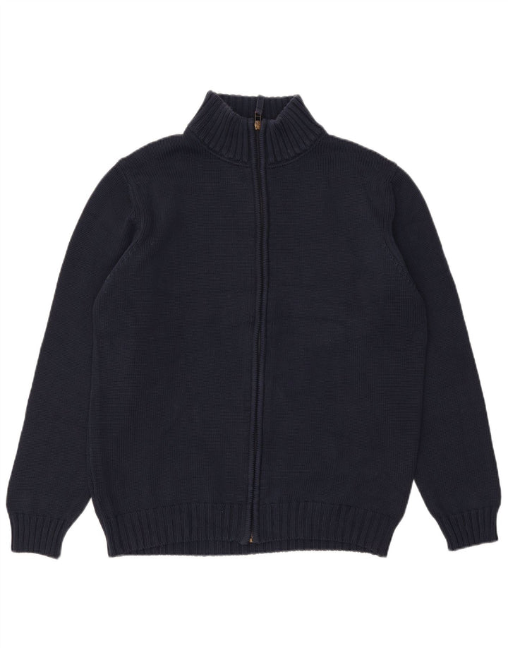 Maglione cardigan da uomo Zara grande blu navy