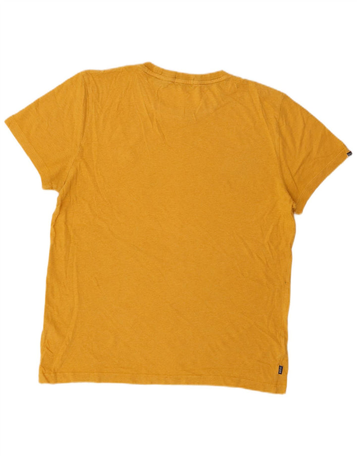 T-shirt da uomo Superdry Top grande gialla