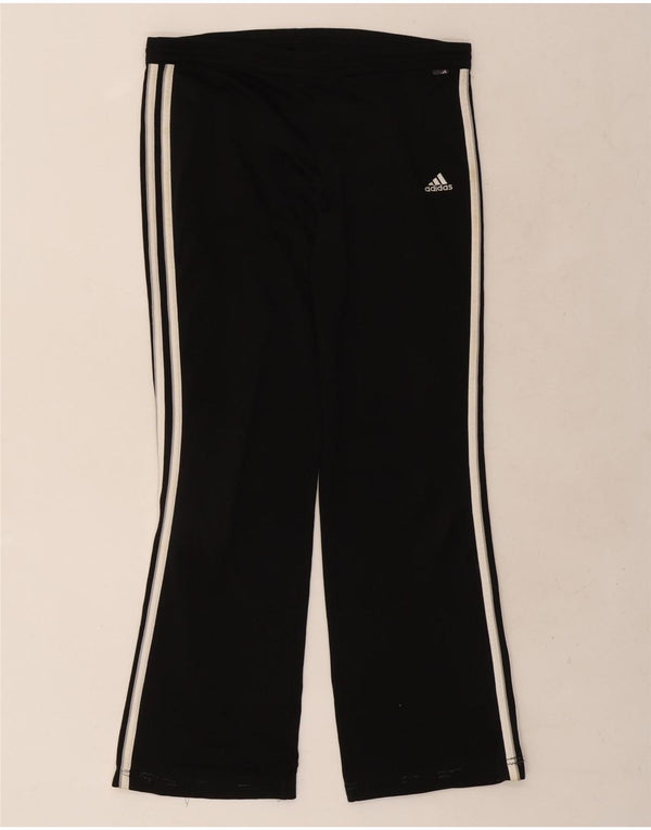 Pantaloni della tuta da donna Adidas UK 8 Small Poliestere nero