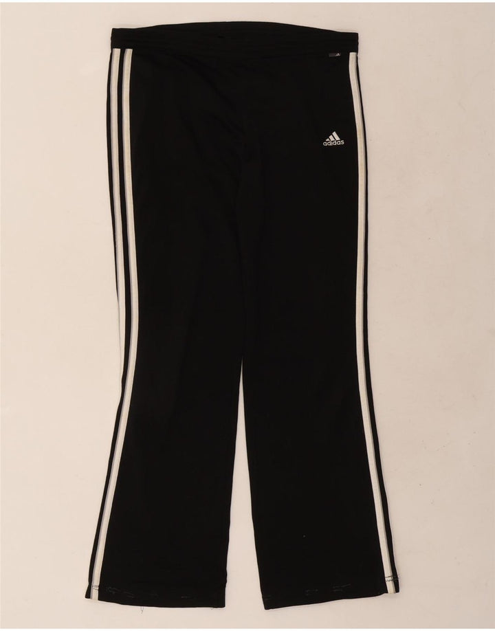 Pantaloni della tuta da donna Adidas UK 8 Small Poliestere nero