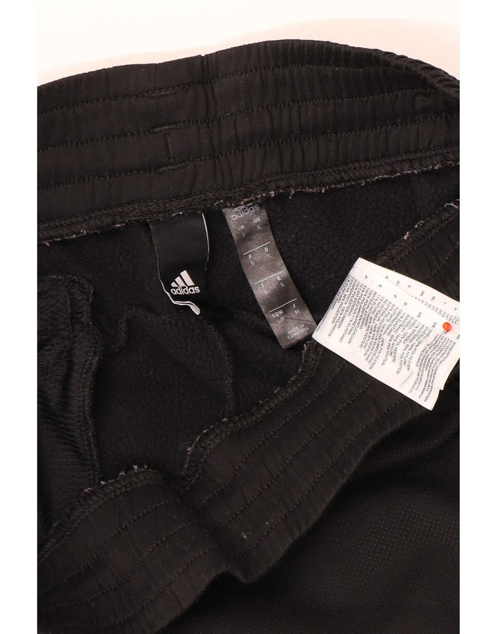 Pantaloni da tuta da uomo Adidas Joggers piccoli in poliestere nero