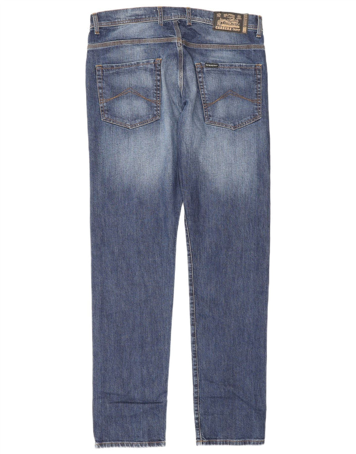 Jeans dritti regolari da uomo Carrera 710 W36 L34 cotone blu