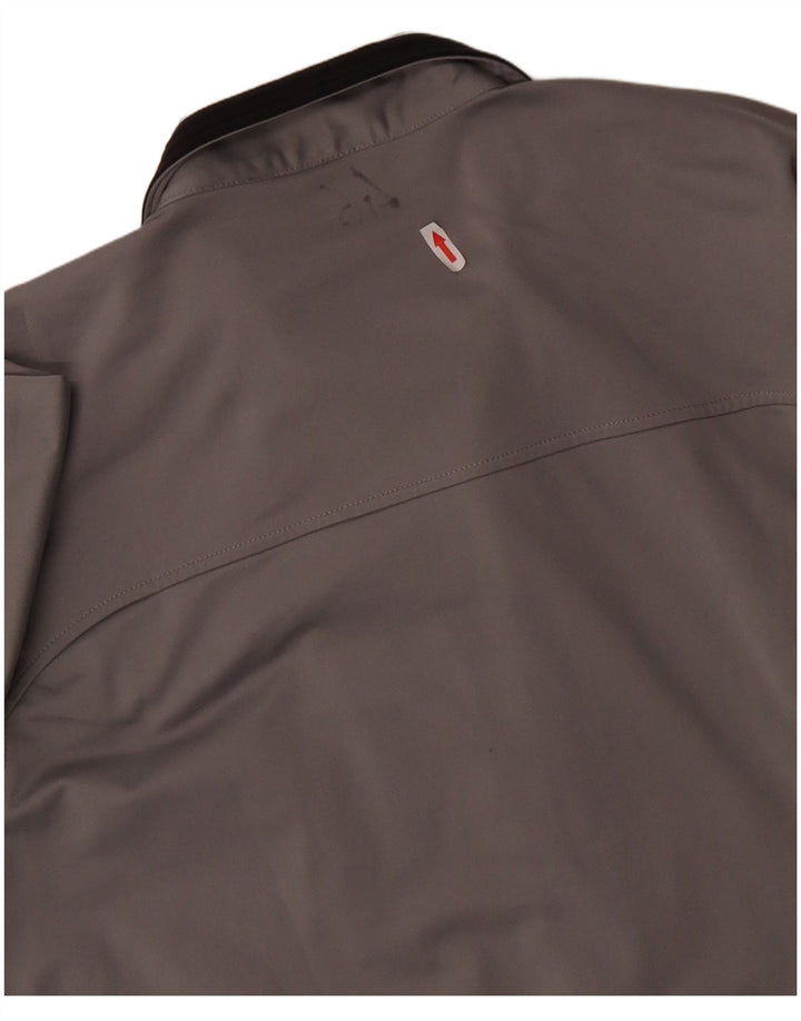 Giacca sportiva da uomo Champion, grande, in poliestere grigio