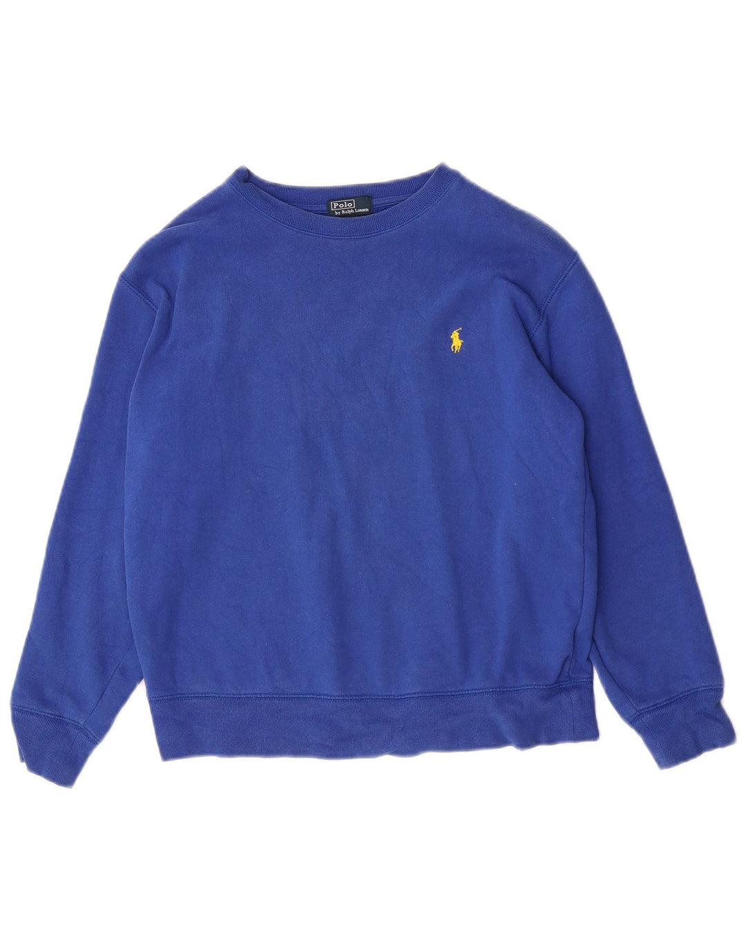 Polo Ralph Lauren Felpa da bambino 10-11 anni in cotone blu medio