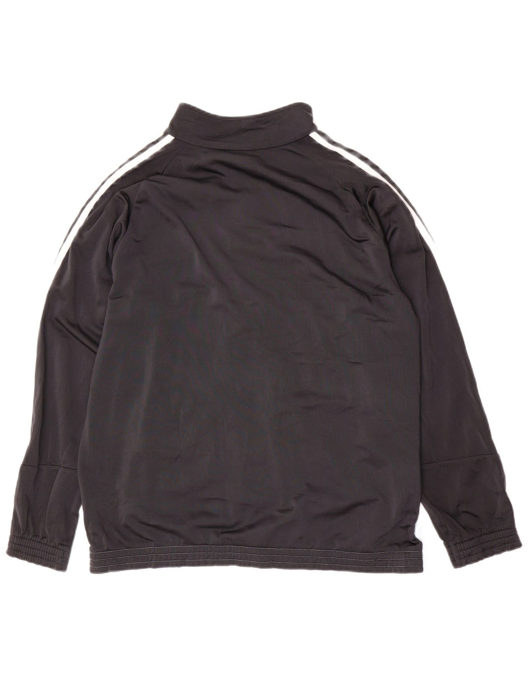 ADIDAS Mens Tracksuit Top Jacket Large Navy Blue Colourblock Polyester