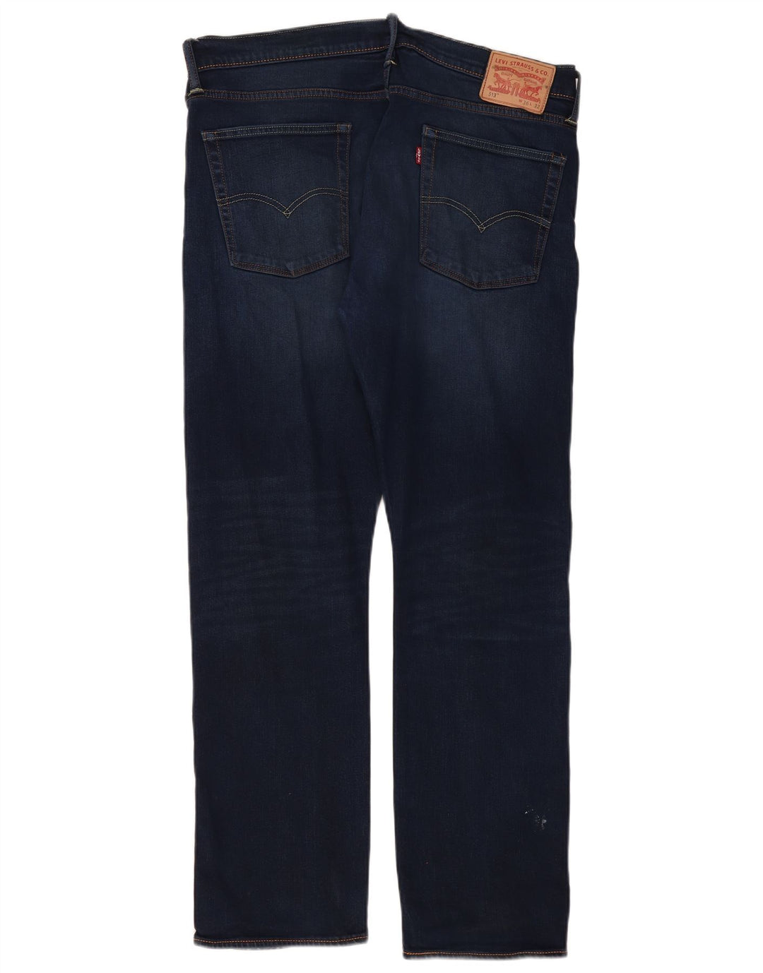 Levi's Uomo 513 Jeans dritti slim W36 L32 Cotone blu navy