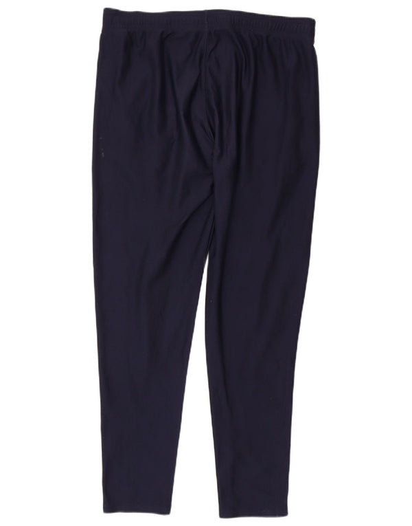 Pantaloni da tuta da uomo Under Armour grandi in poliestere blu navy